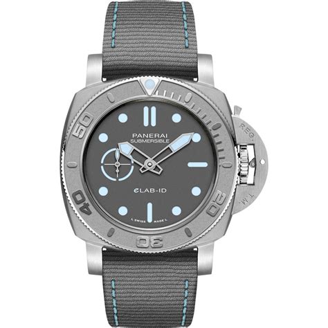 panerai e-lab|Panerai submersible watch.